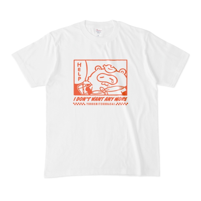 【✨️NEW✨️】HELP!Tシャツ【ブルー・レッド・ブラック・オレンジ】