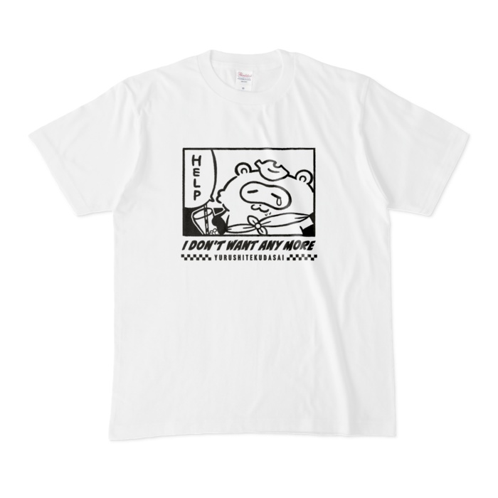 【✨️NEW✨️】HELP!Tシャツ【ブルー・レッド・ブラック・オレンジ】