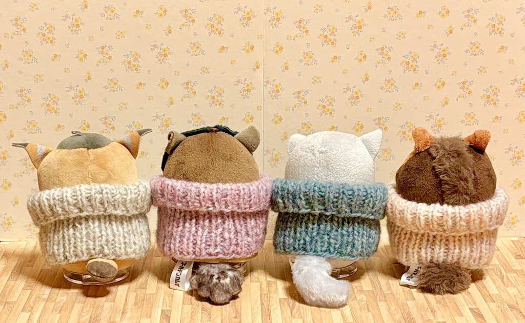 ふわもこケープ