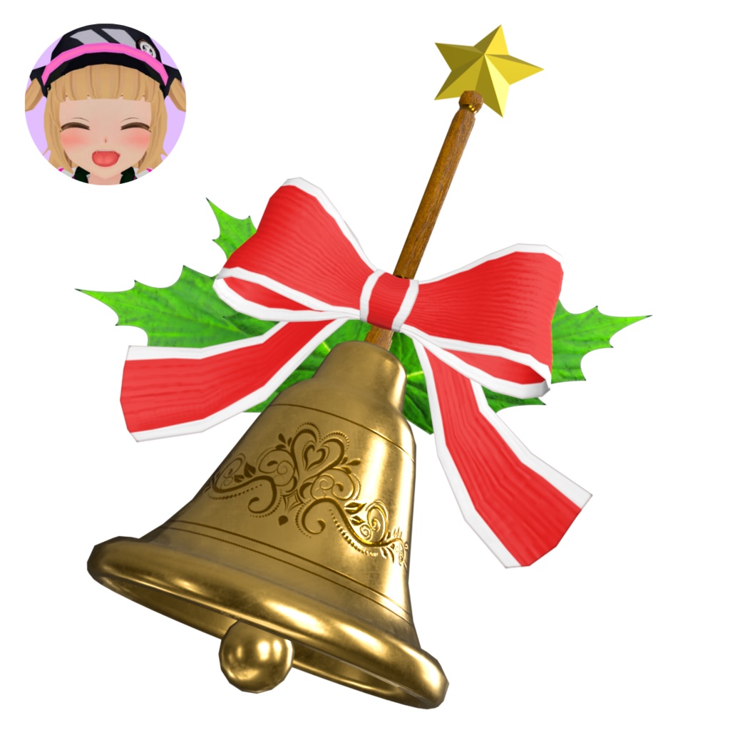 X'mas bell by henomohesan