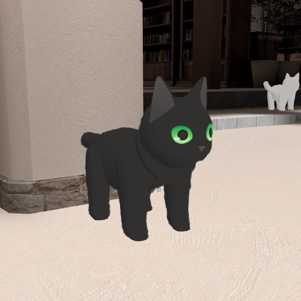 AvatarNPC対応モデル『ペット猫ちゃん』 by 研究員ケミカル