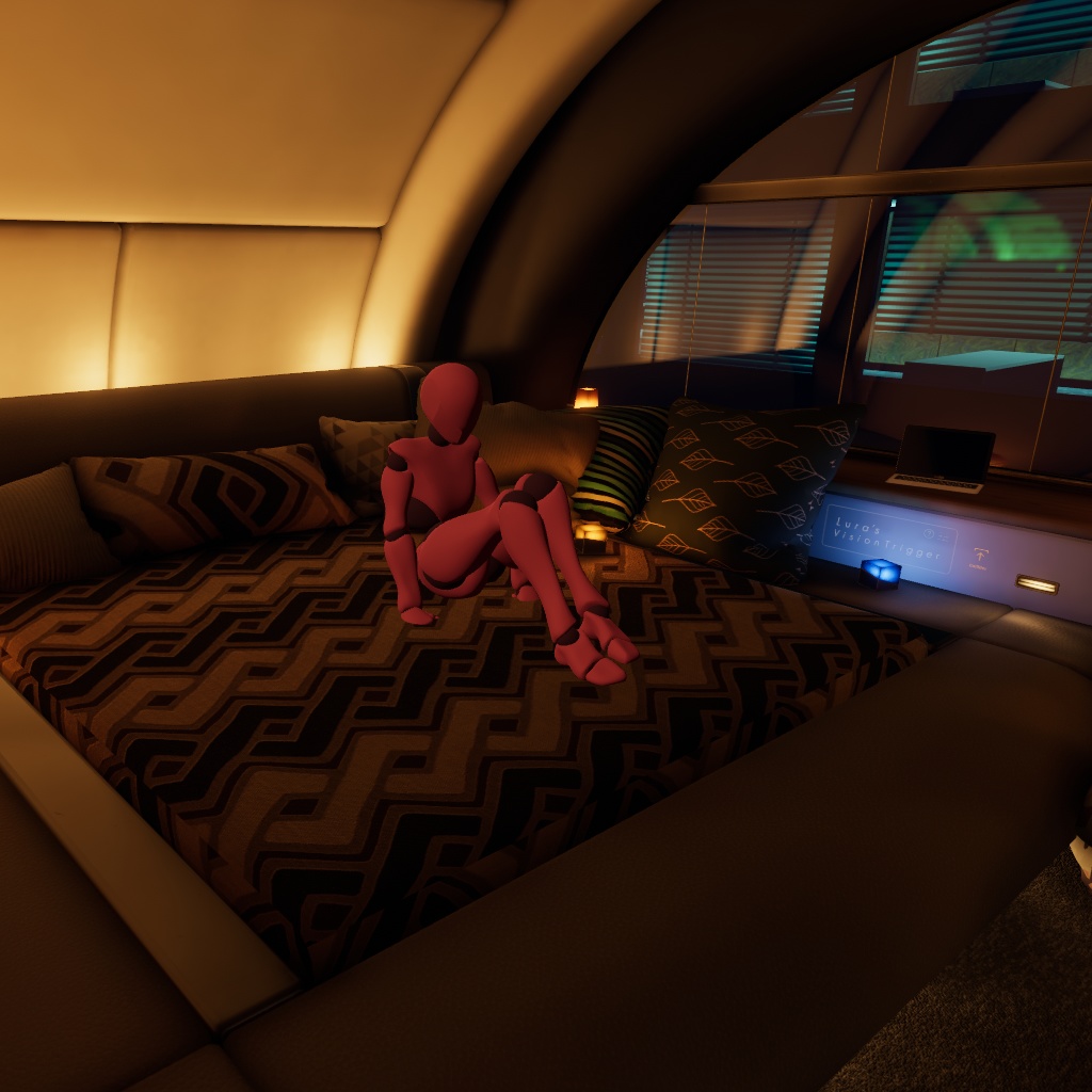 AvatarNPCセットアップシーン - LuminousHotel