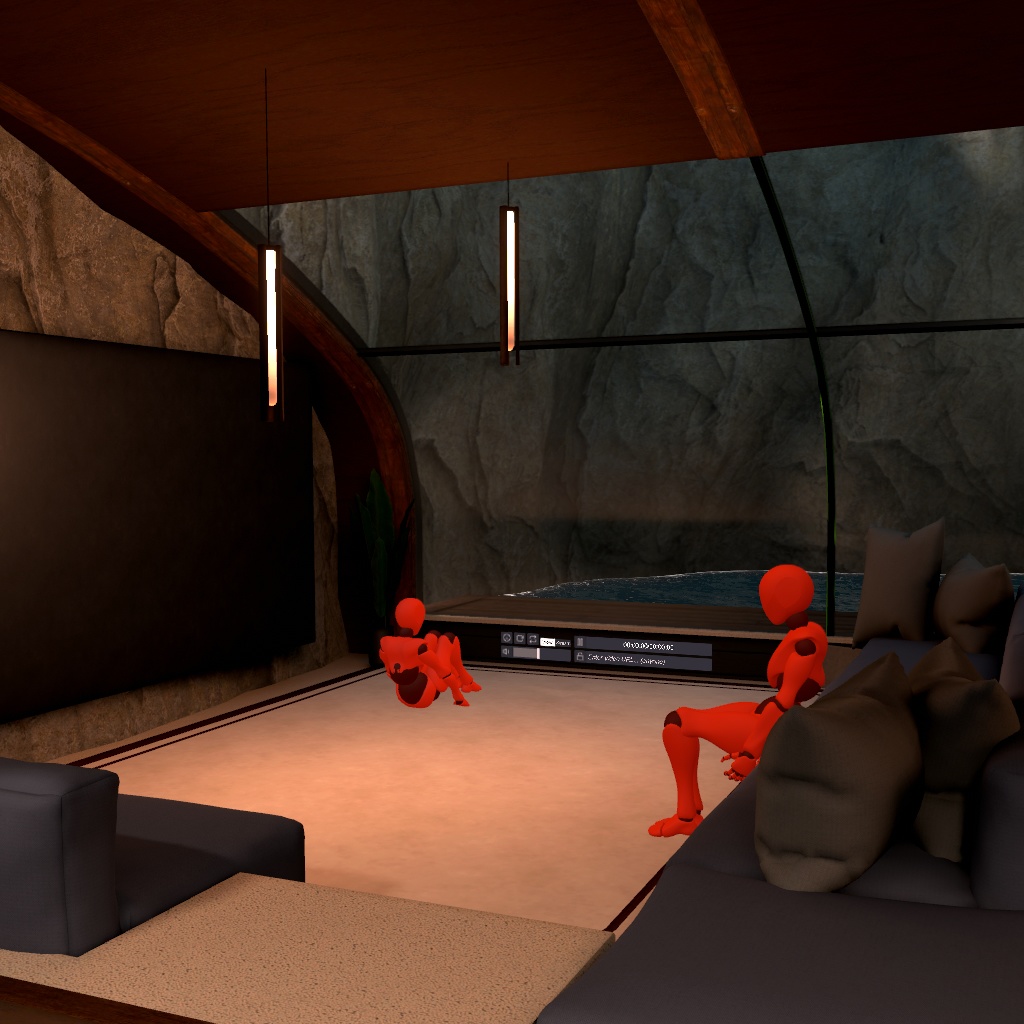 AvatarNPCセットアップシーン - CliffCove