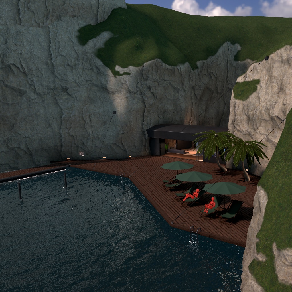 AvatarNPCセットアップシーン - CliffCove