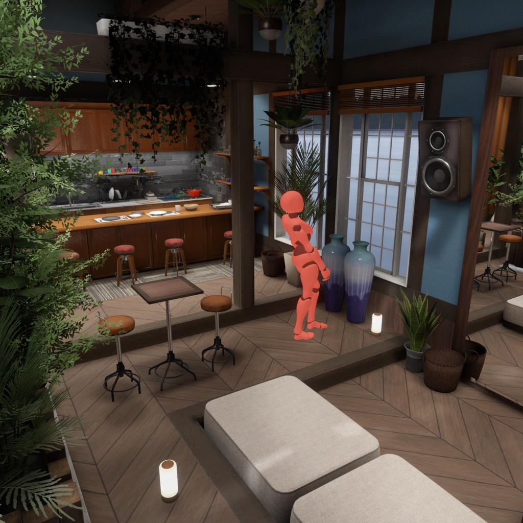 AvatarNPCセットアップシーン - Room:Whispering Drops