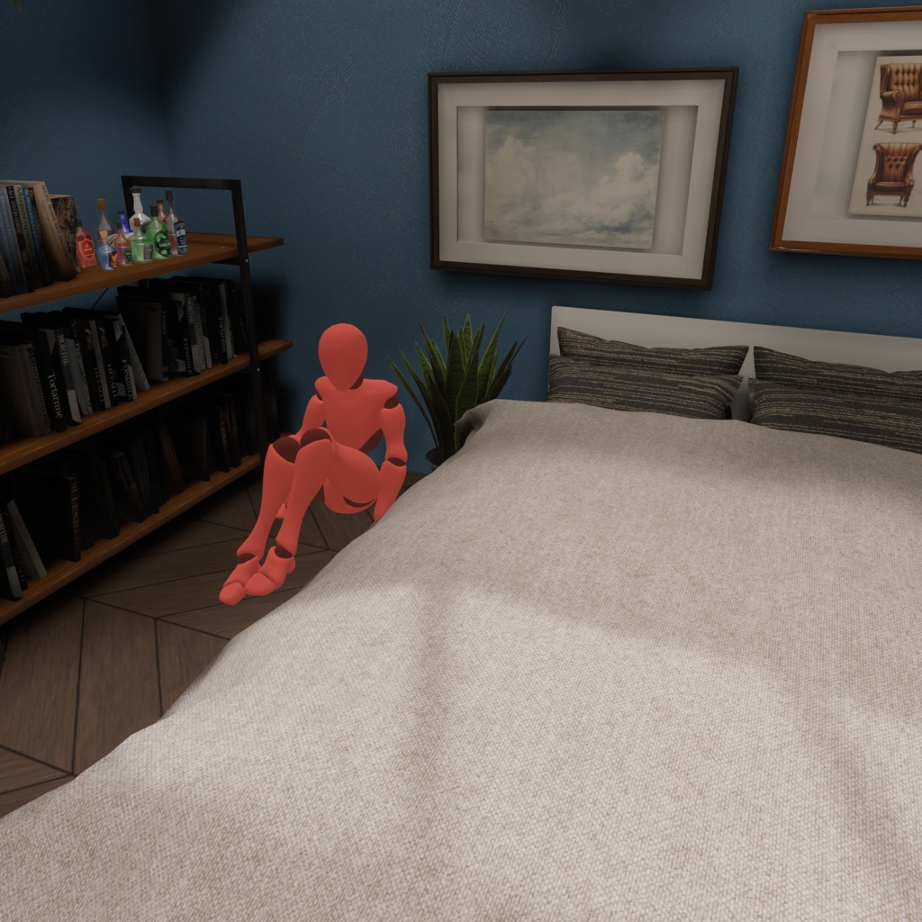 AvatarNPCセットアップシーン - Room:Whispering Drops