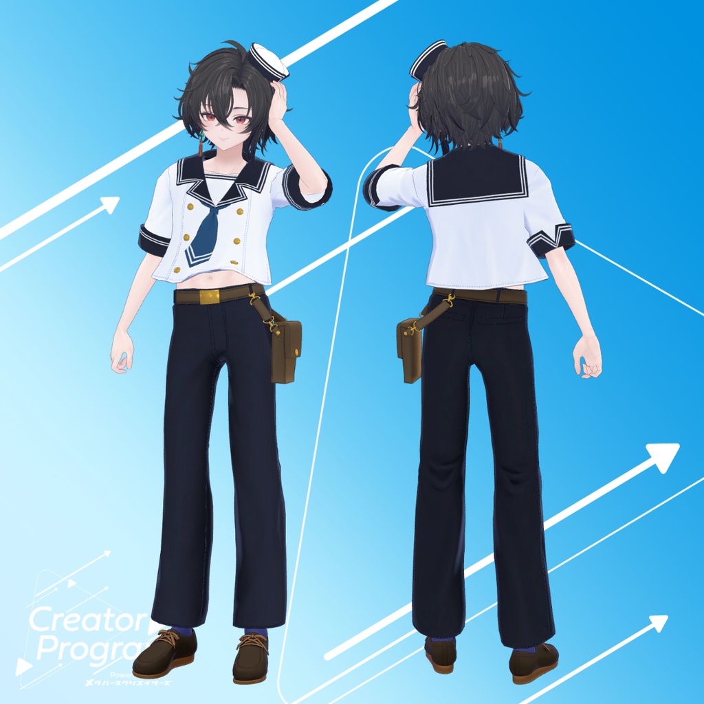 男性アバター向け衣装『CasualSailor』 - By 竹流 / CP1