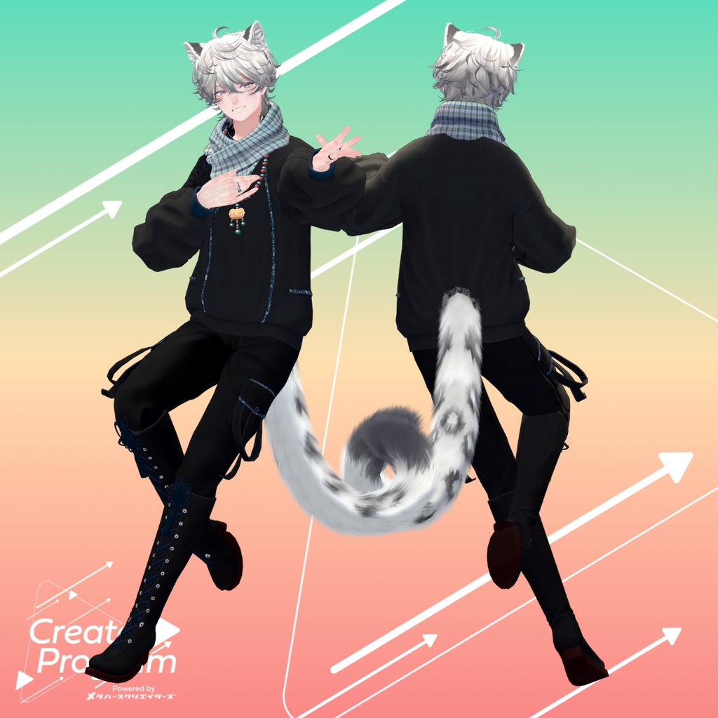 男性アバター向け衣装『SilkBloomJacket』 - By 伊ノ本カズラ / CP4