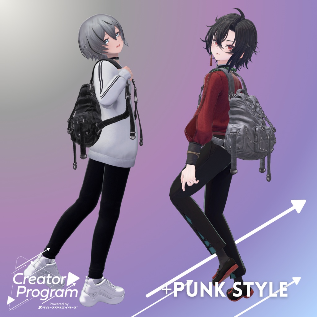 アバターアクセサリー『StyleShift Backpack』 - By imya / CP7