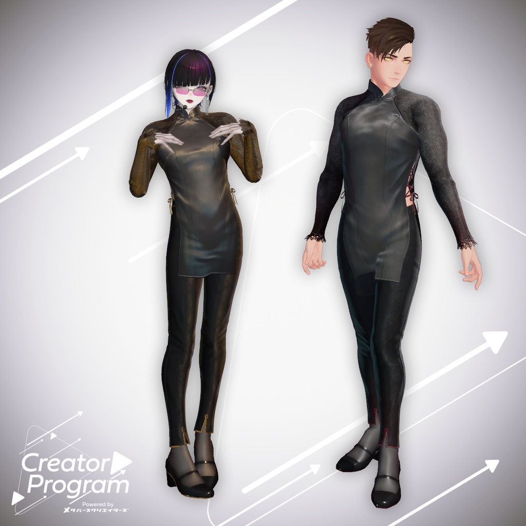 男性アバター向け衣装『Eastern Song』 - By 四拾弐 (yosohuta) / CP8