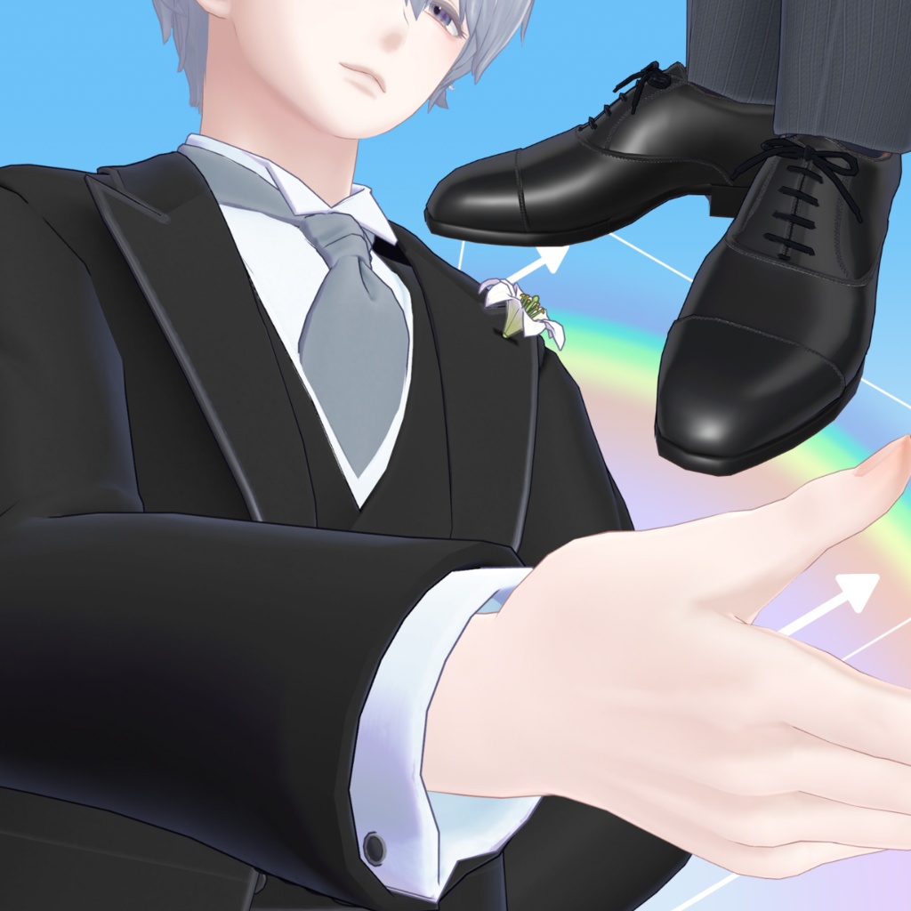 男性アバター向け衣装『AscotElegance』 - By 竹流 / CP1