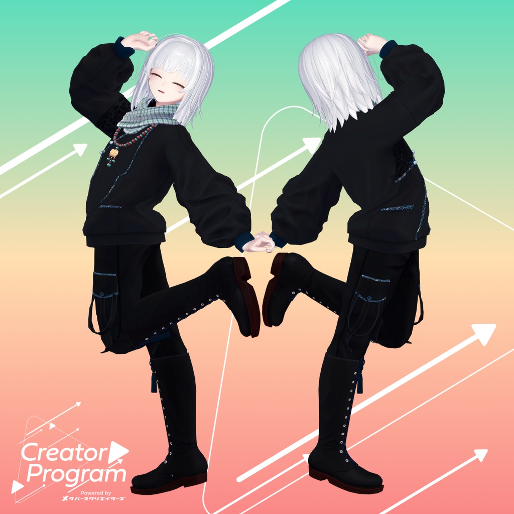 女性アバター向け衣装『SilkBloomJacket』 - By 伊ノ本カズラ / CP4