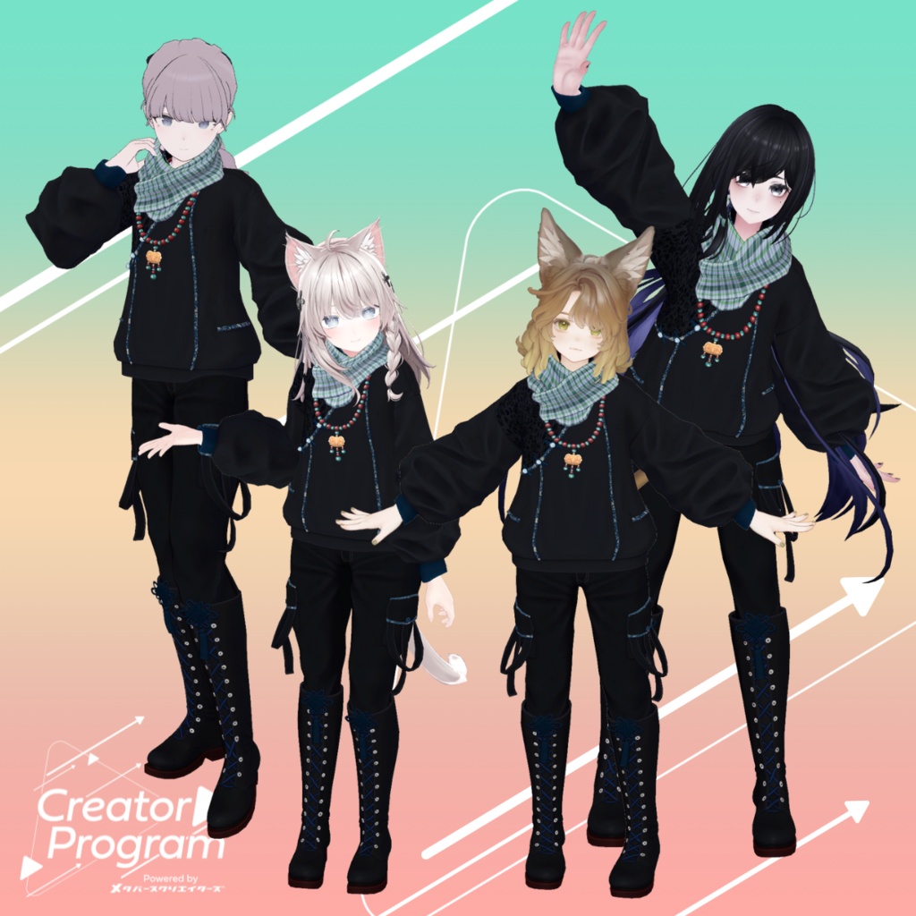 女性アバター向け衣装『SilkBloomJacket』 - By 伊ノ本カズラ / CP4