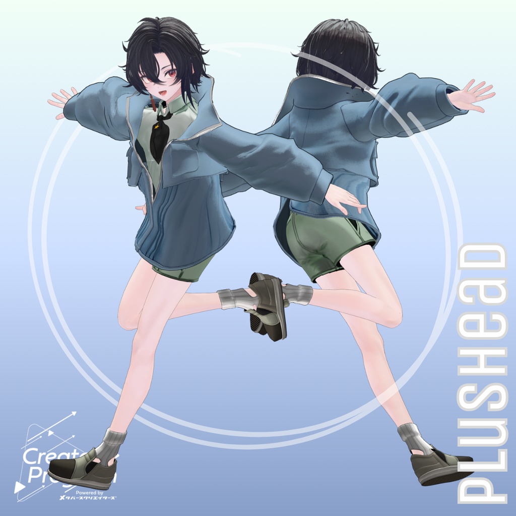 アバター向け衣装『HappySeekar』 - By DEMITASS-KUN / CP2