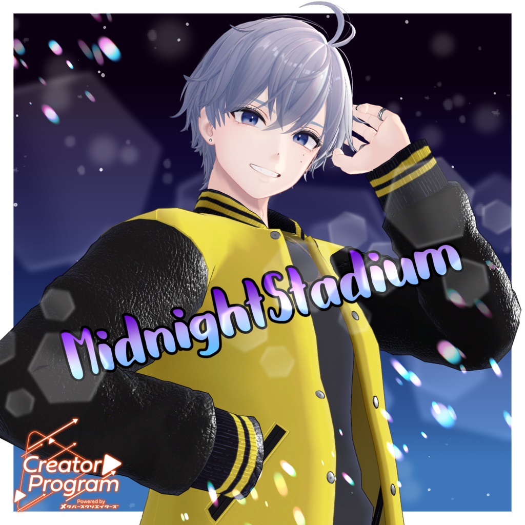 男性アバター向け衣装『MidnightStadium』 - By 竹流 / CP1