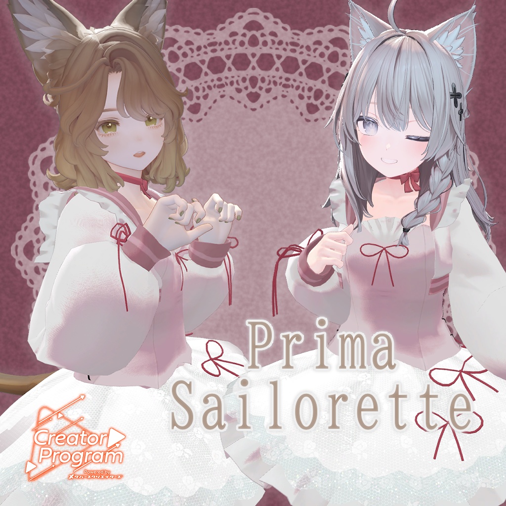 女性アバター向け衣装『Prima Sailorette』 - By しめ次郎 / CP24