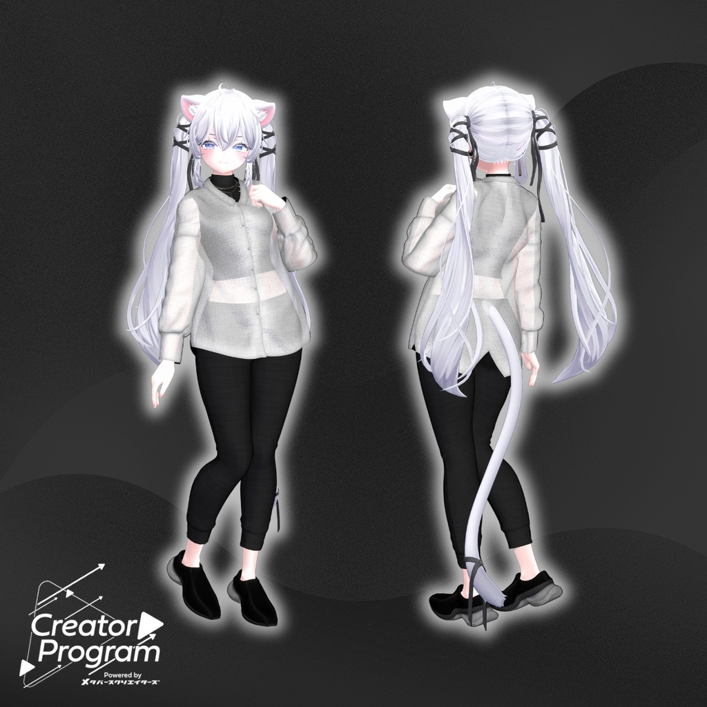 女性アバター向け衣装『See-through Shirt』 - By とかげはうす / CP32