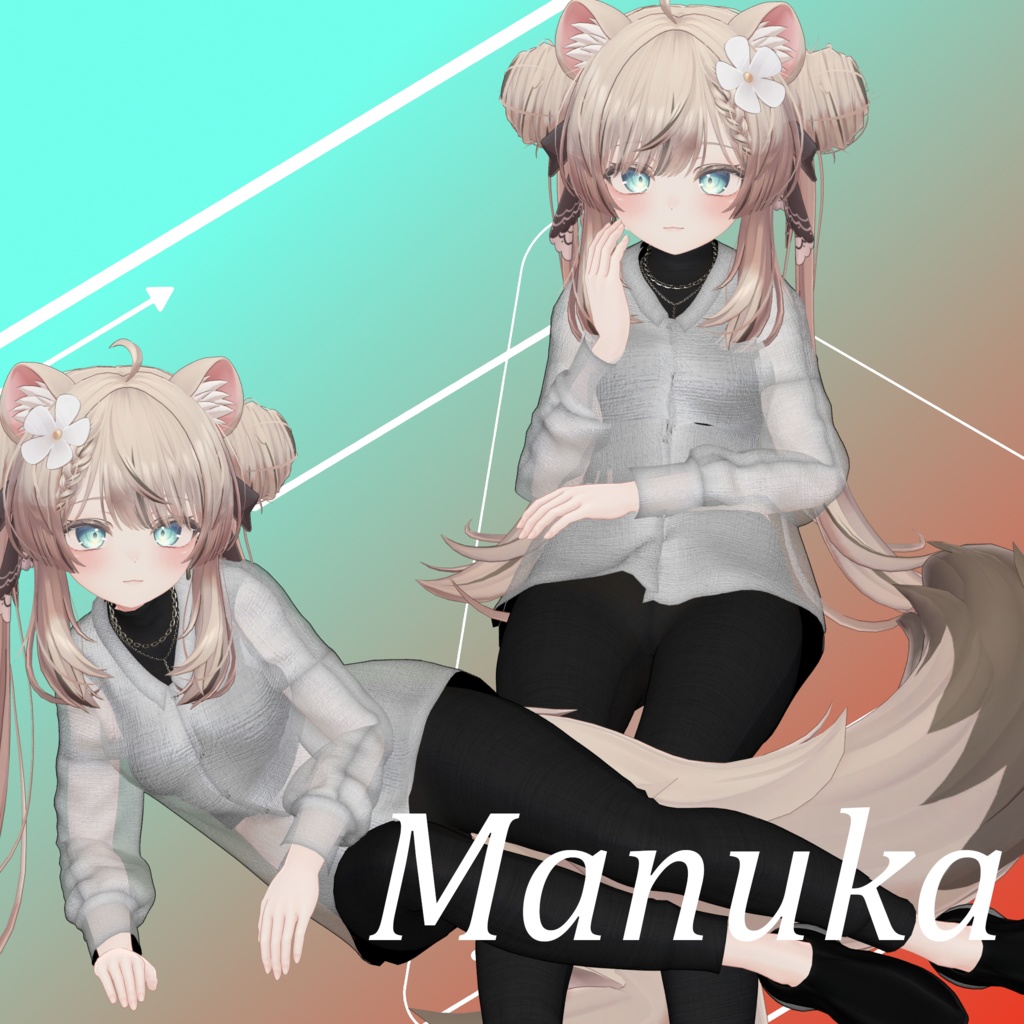 女性アバター向け衣装『Glyzinien』 - By とかげはうす / CP32