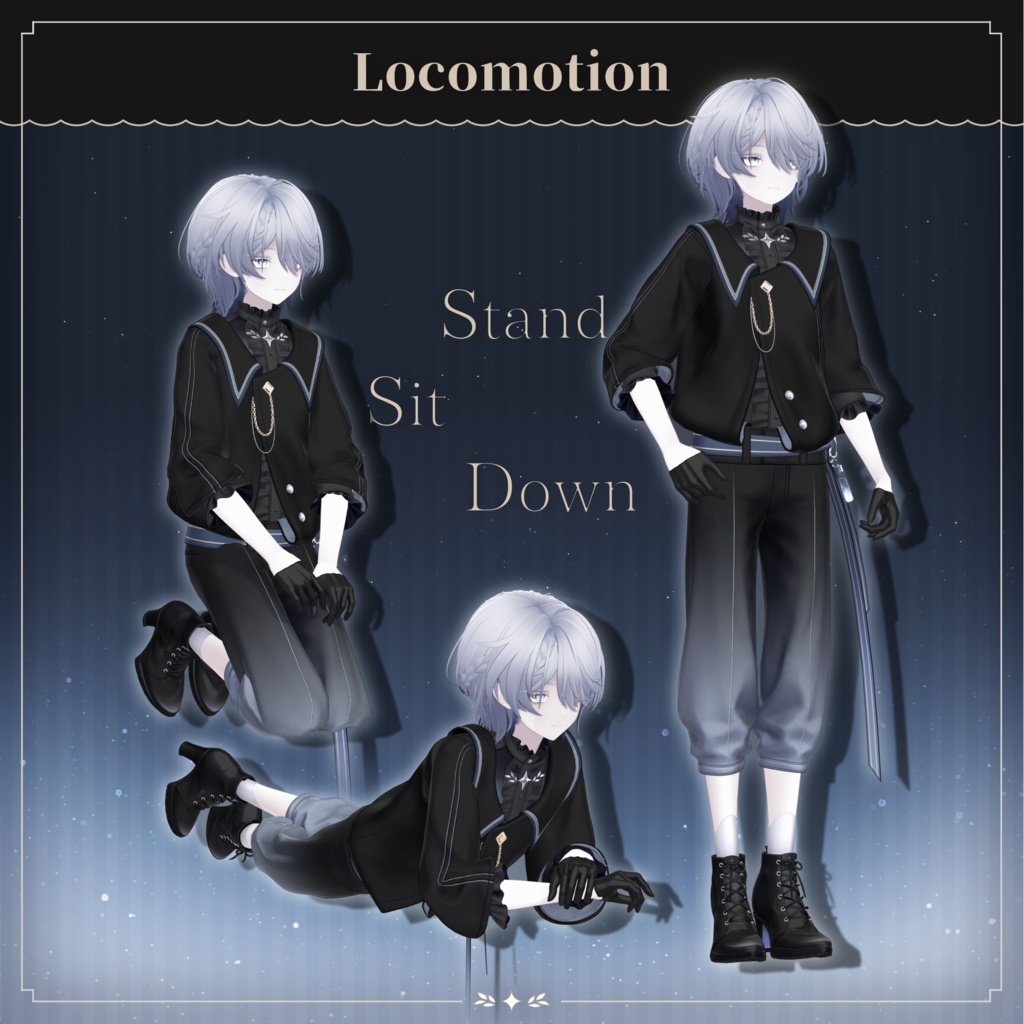 オリジナル3Dモデル『雫峰 -Shizune- 』 #雫峰3D #Shizune3D / AC3