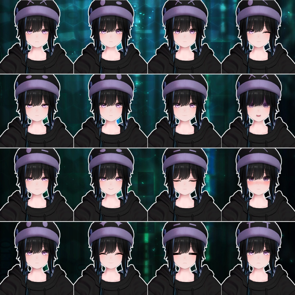 オリジナル3Dモデル『釉依 -YUI-』 #釉依3D #YUI3D / AC4