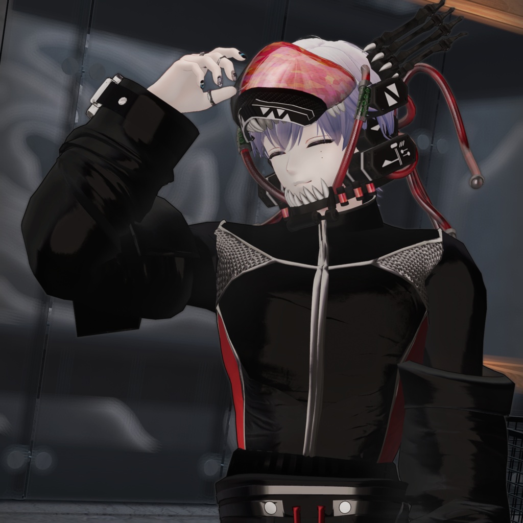 ギミック付きアバターアクセサリー『V2FACE』 - By relybird / CP43