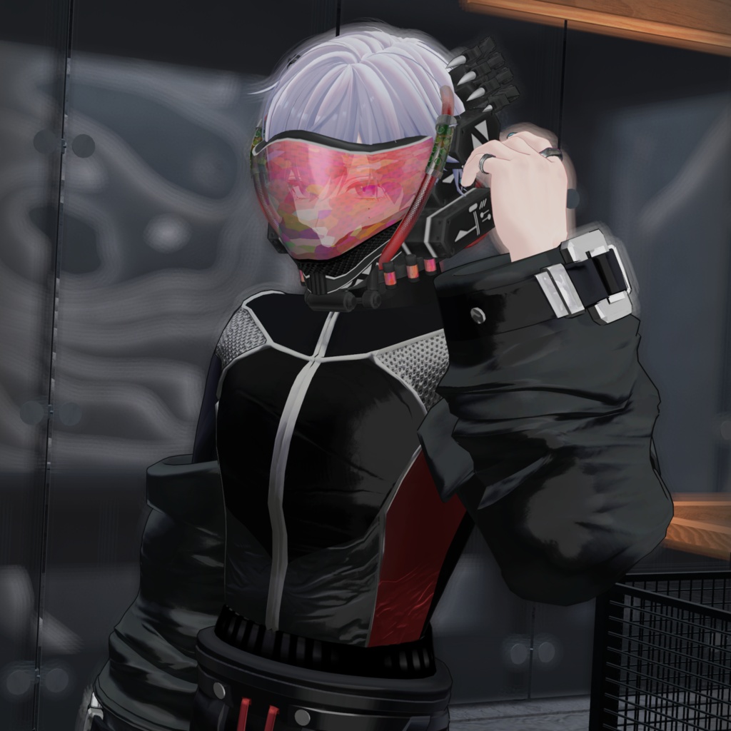 ギミック付きアバターアクセサリー『V2FACE』 - By relybird / CP43