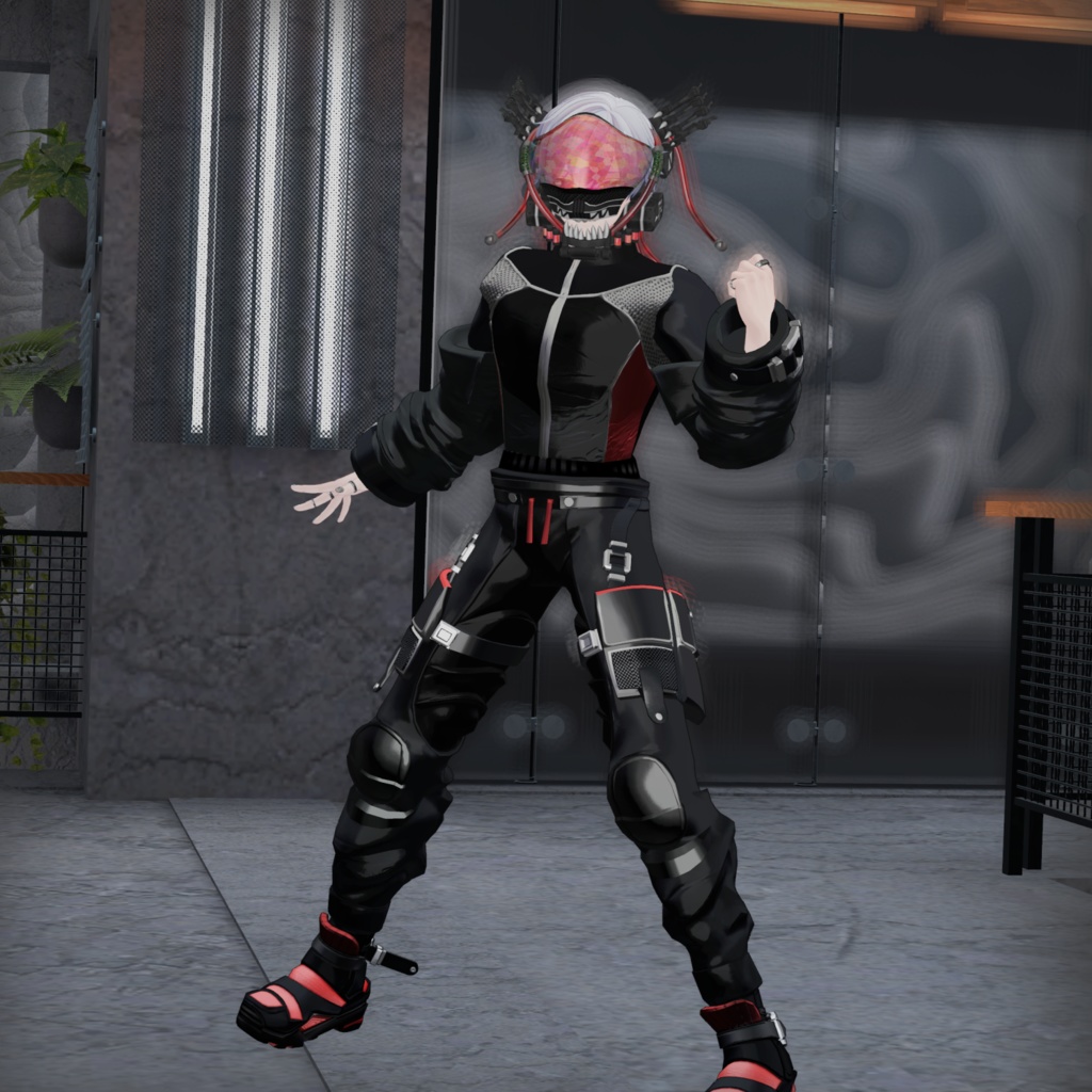 ギミック付きアバターアクセサリー『V2FACE』 - By relybird / CP43