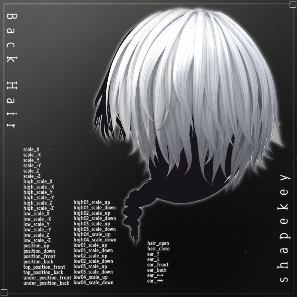 アバター向け髪型『albampana』 - By マオリ玩具店 / CP18