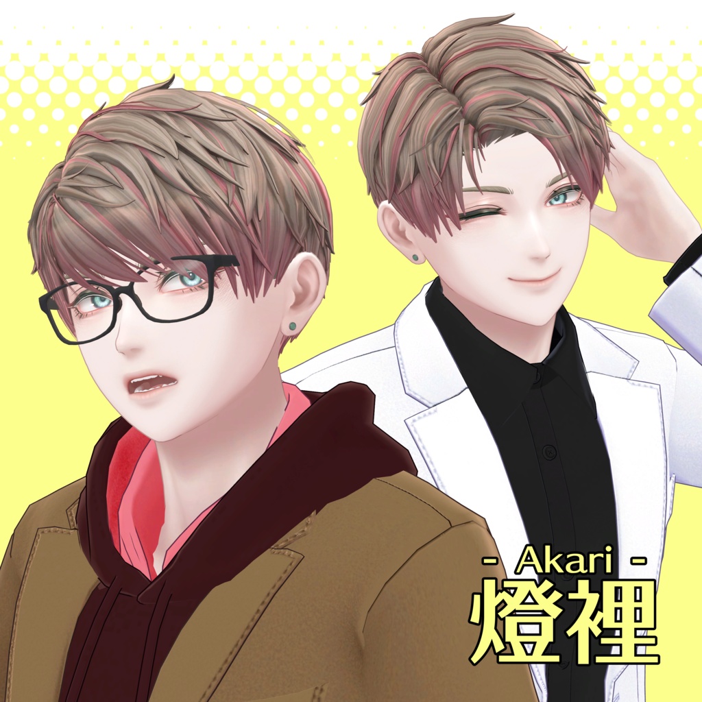 オリジナル3Dモデル『燈裡 -Akari- 』 #燈裡3D #Akari3D / AC7