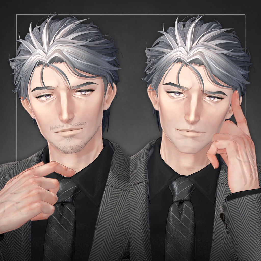 オリジナル3Dモデル『士堂 -Shidou- 』 #士堂3D #Shidou3D / AC8