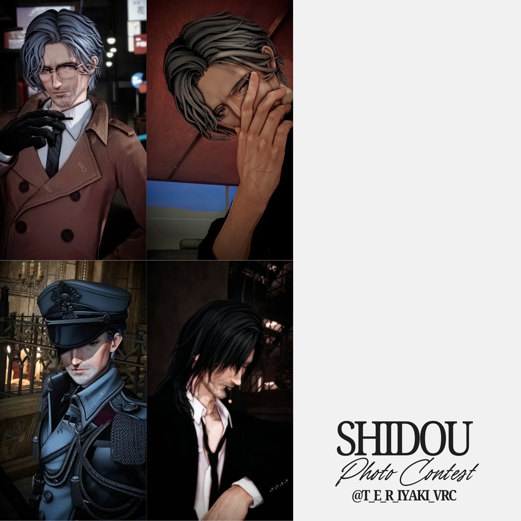 オリジナル3Dモデル『士堂 -Shidou- 』 #士堂3D #Shidou3D / AC8