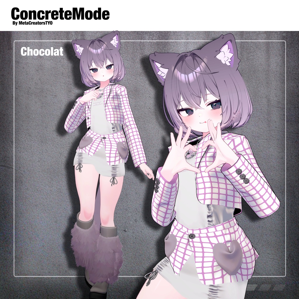 VTuberまんさやコラボアイテム★『Concrete Mode』 - By 伊ノ本カズラ / CP4