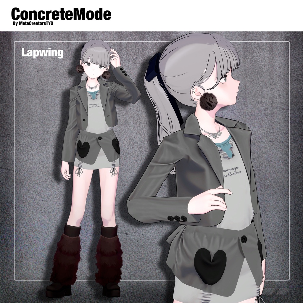 VTuberまんさやコラボアイテム★『Concrete Mode』 - By 伊ノ本カズラ / CP4