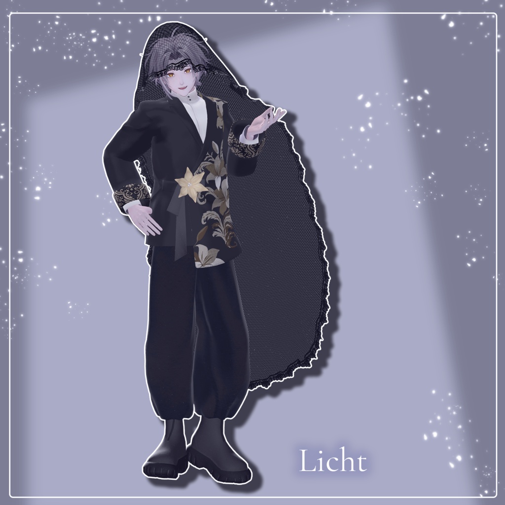 男性アバター向け衣装『Lily Suit』 - By こららこ / CP47