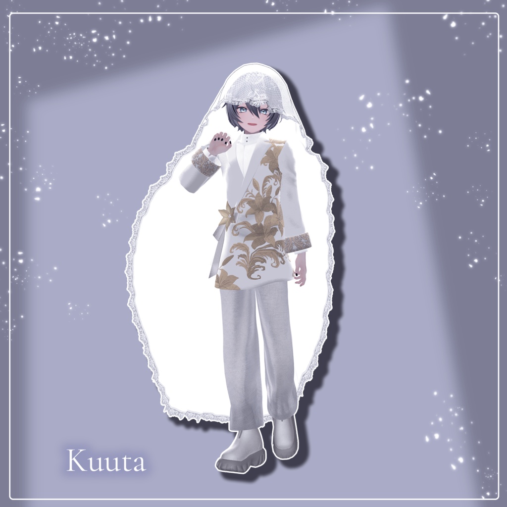 男性アバター向け衣装『Lily Suit』 - By こららこ / CP47