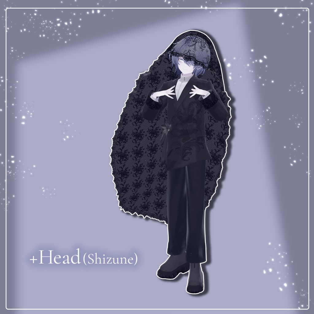 男性アバター向け衣装『Lily Suit』 - By こららこ / CP47
