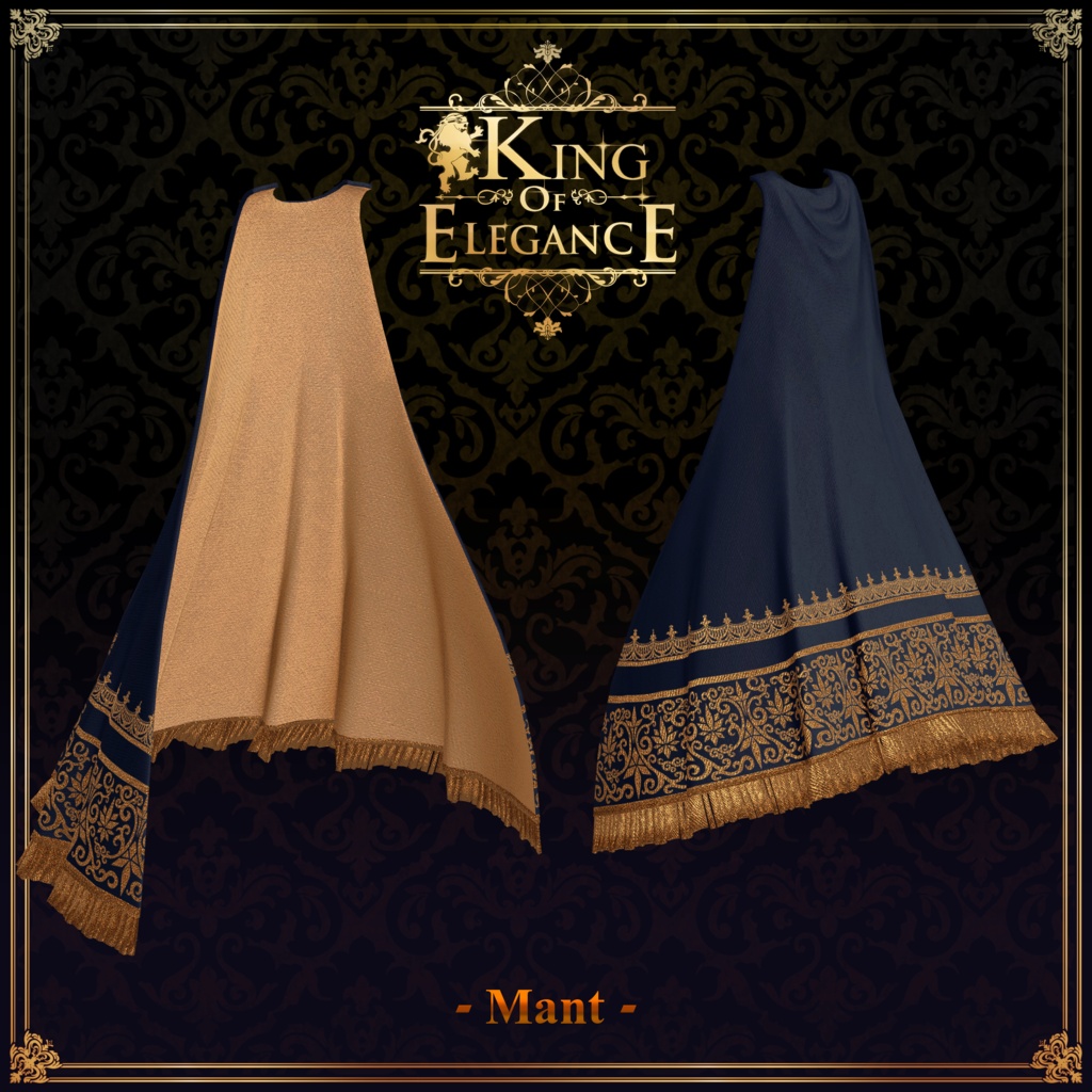 男性アバター向け衣装『King of Elegance』 - By 竹流/ CP1