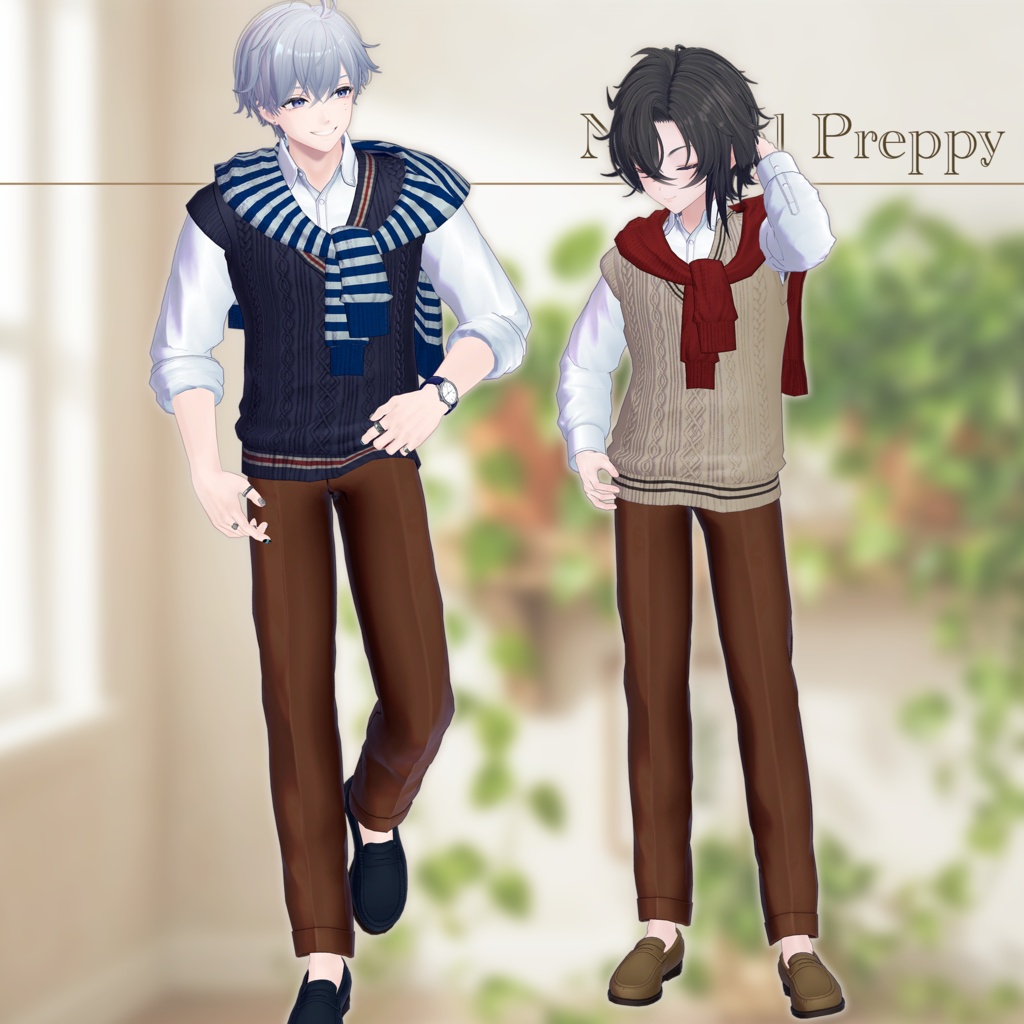 【✨期間限定セール中✨】男性アバター向け衣装『NaturalPreppy』 - By 竹流 / CP1