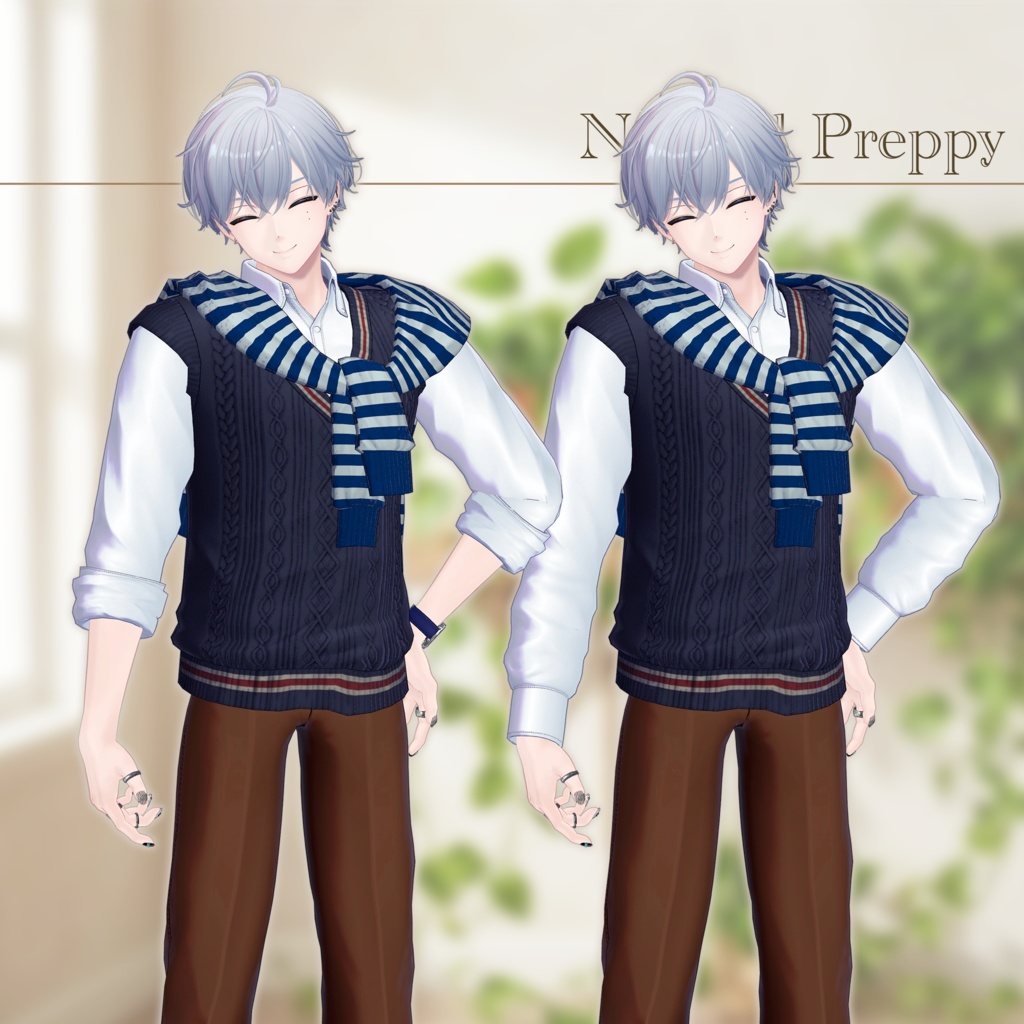 【✨期間限定セール中✨】男性アバター向け衣装『NaturalPreppy』 - By 竹流 / CP1