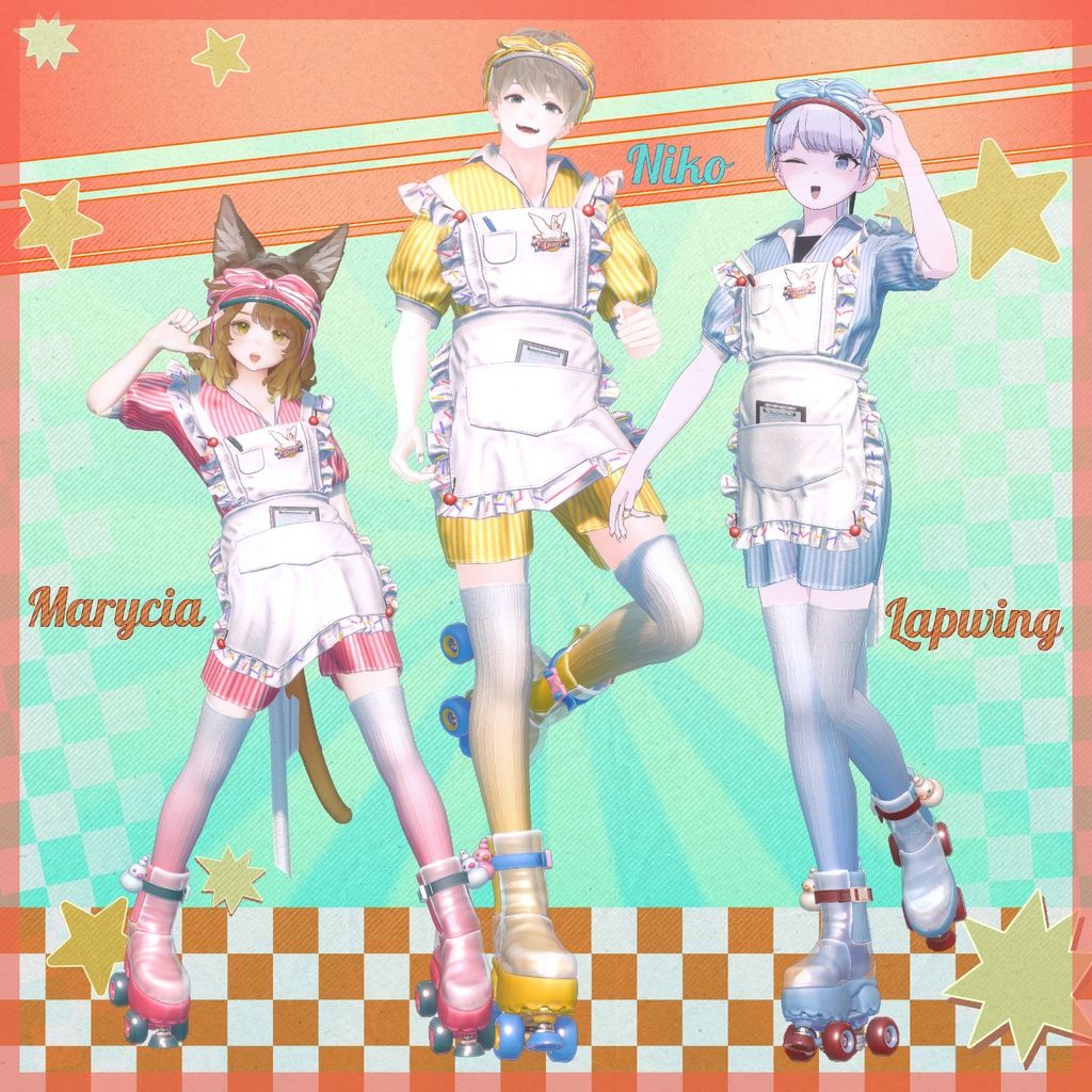 アバター向け衣装『Cherry&Drake-Diner』 - By Magnolia / CP38