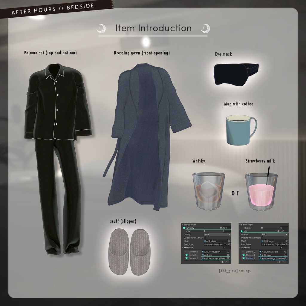 【✨期間限定セール中✨】アバター向け衣装『After Hours // Bedside』 - By marchmaru / Unclassics / CP9