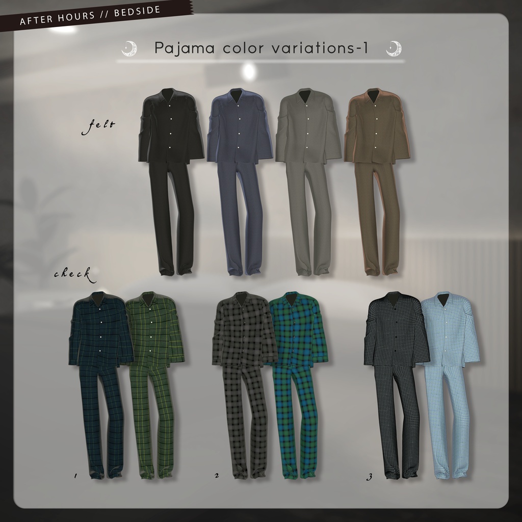 【✨期間限定セール中✨】アバター向け衣装『After Hours // Bedside』 - By marchmaru / Unclassics / CP9