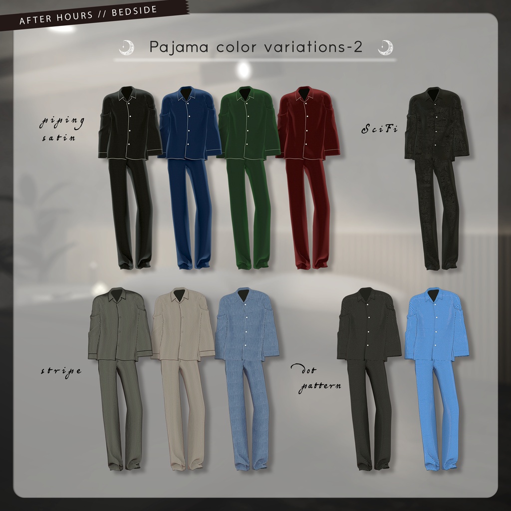 【✨期間限定セール中✨】アバター向け衣装『After Hours // Bedside』 - By marchmaru / Unclassics / CP9