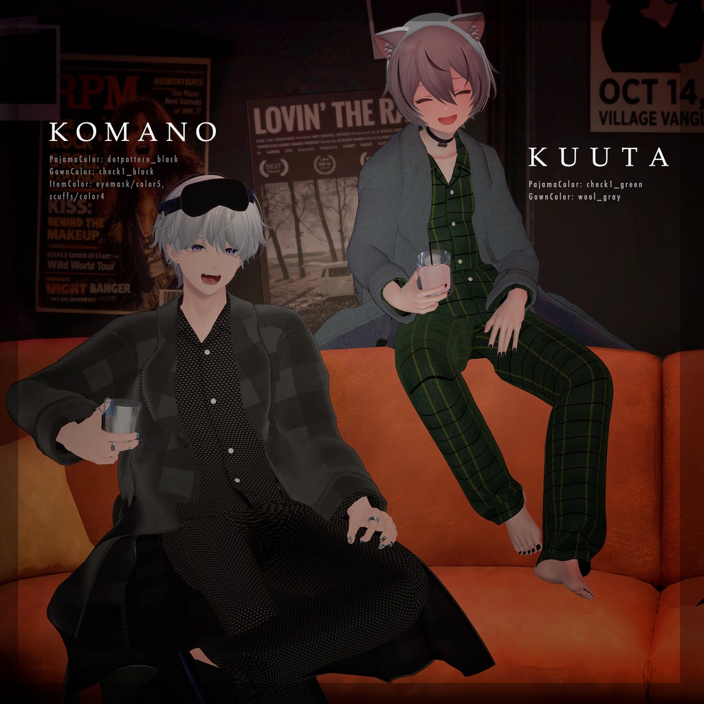 【✨期間限定セール中✨】アバター向け衣装『After Hours // Bedside』 - By marchmaru / Unclassics / CP9