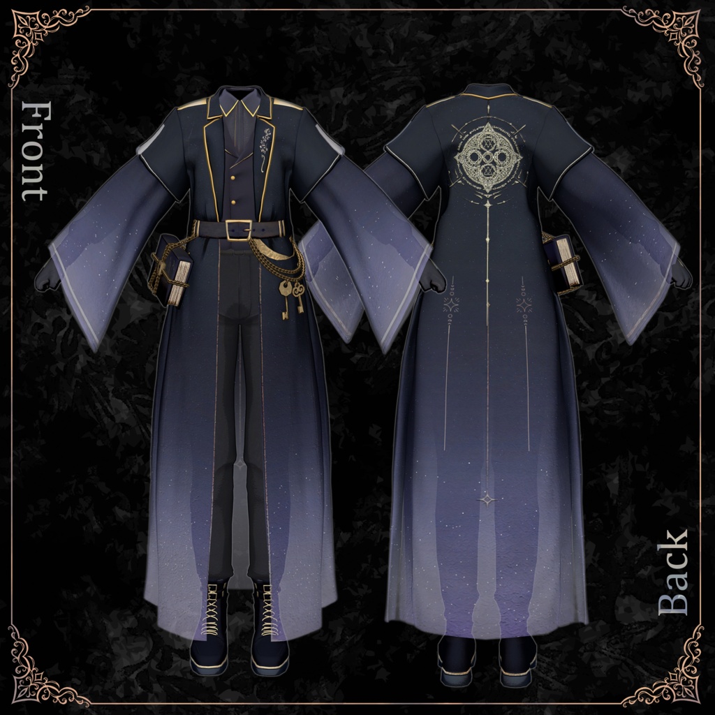 【✨期間限定セール中✨】男性アバター向け衣装『Alos -アロス-』 - By 雪花しん/shin / CP54