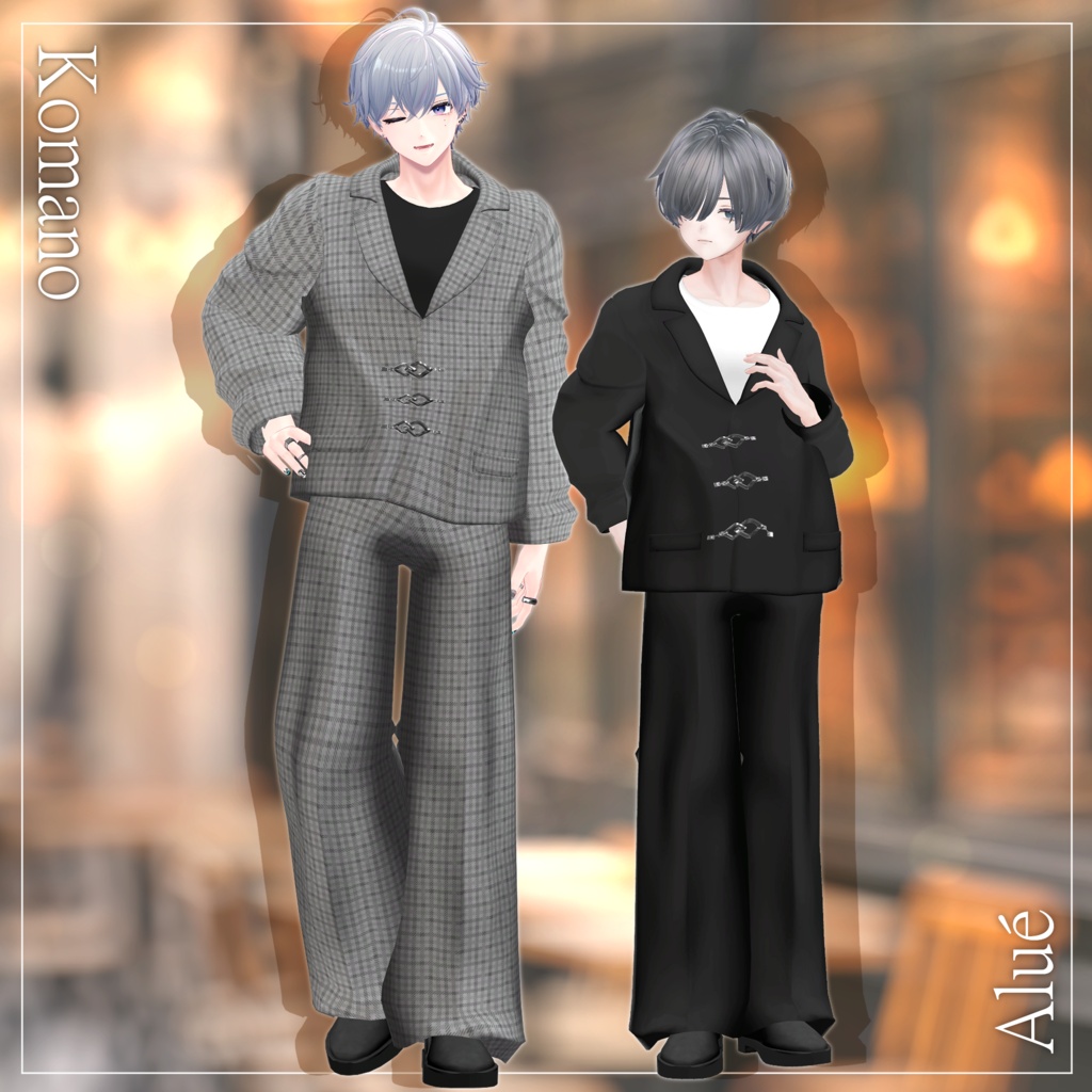 【✨期間限定セール中✨】男性アバター向け衣装『オータムセットアップ』 - By やきねぎ / CP52