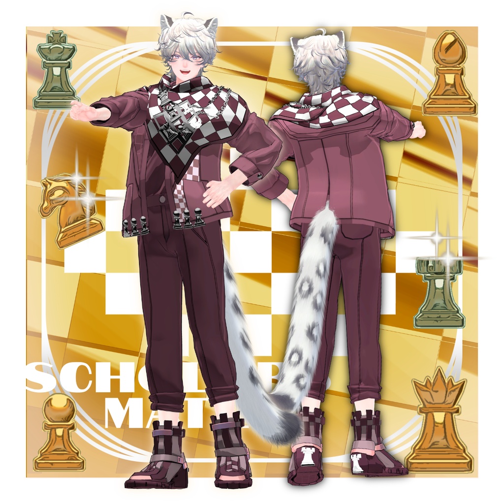 【✨期間限定セール中✨】男性アバター向け衣装『Scholars Mate』 - By DEMITASS-KUN / CP2