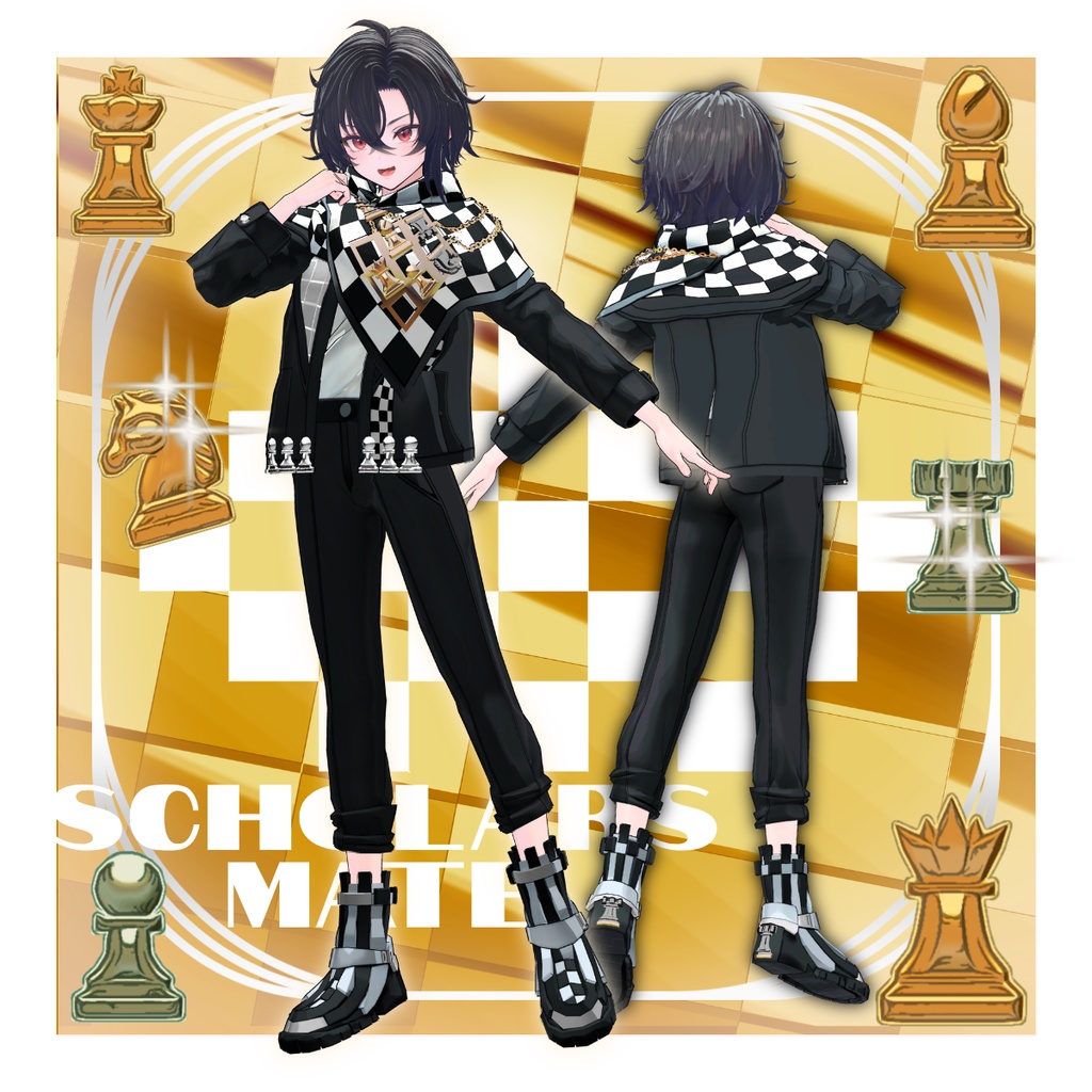 【✨期間限定セール中✨】男性アバター向け衣装『Scholars Mate』 - By DEMITASS-KUN / CP2