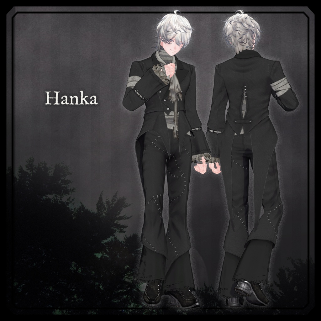 【✨期間限定セール中✨】男性アバター向け衣装『Unburied Tailcoat』 - By imya / CP7