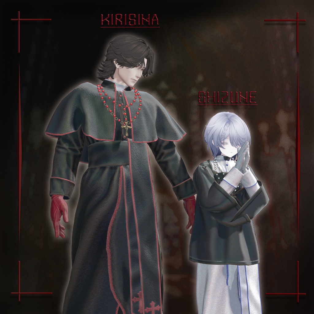 【✨期間限定セール中✨】男性アバター向け衣装『MISERERE-Vesper Priest』 - By Magnolia / CP38